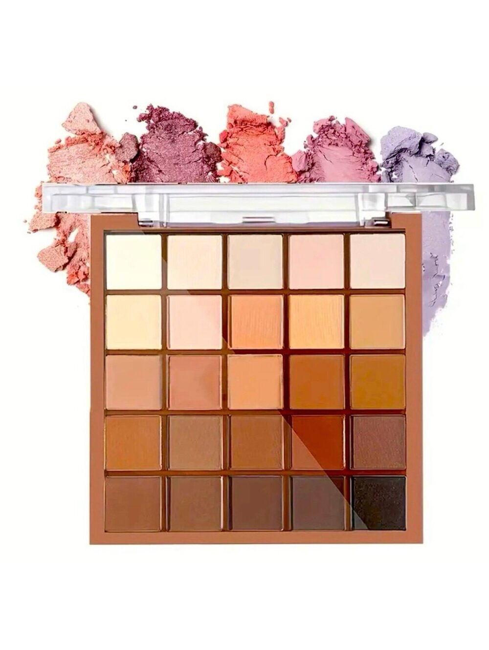 New - Professional 25-Color High- Pigmented Eyeshadow Palette - Creams